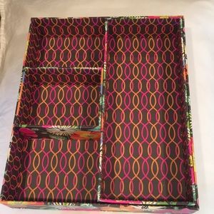 Vera Bradley Makeup Organizer
